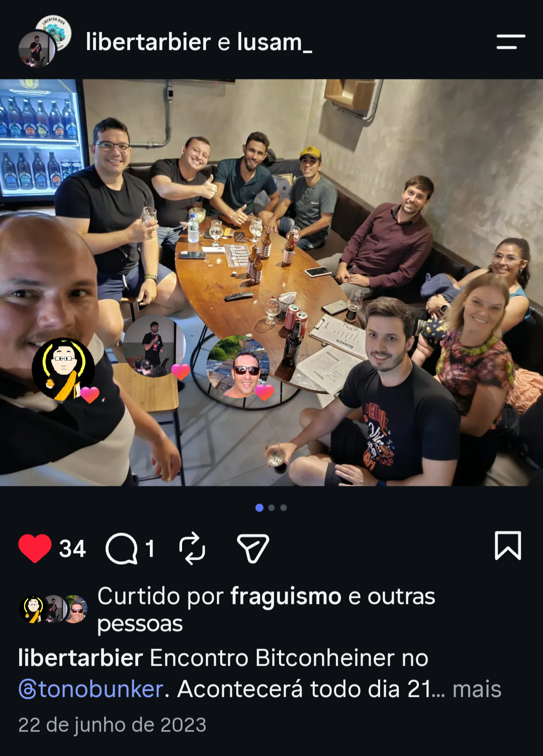 Encontro com Bitcoines