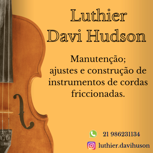 Luthier Davi Hudson